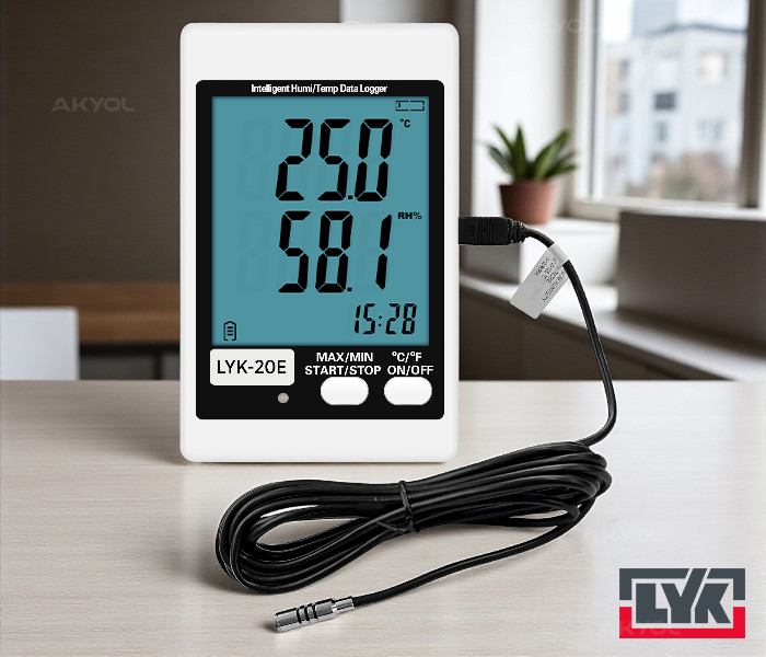 sıcaklık ve nem kayıt cihazı