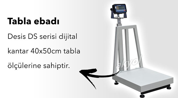 Desis ds 150kg kantar