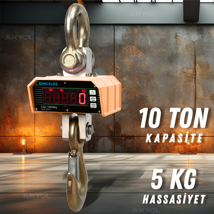 10 ton vinç baskül