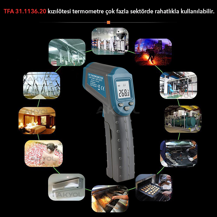 Termómetro infrarrojos TFA 31.1136