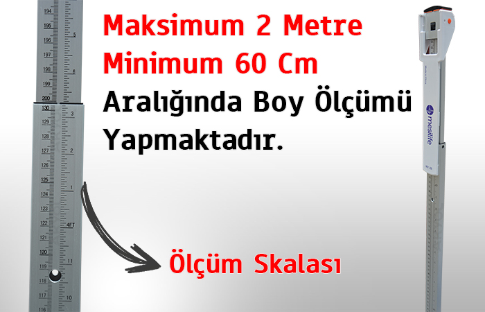 boy ölçen baskül