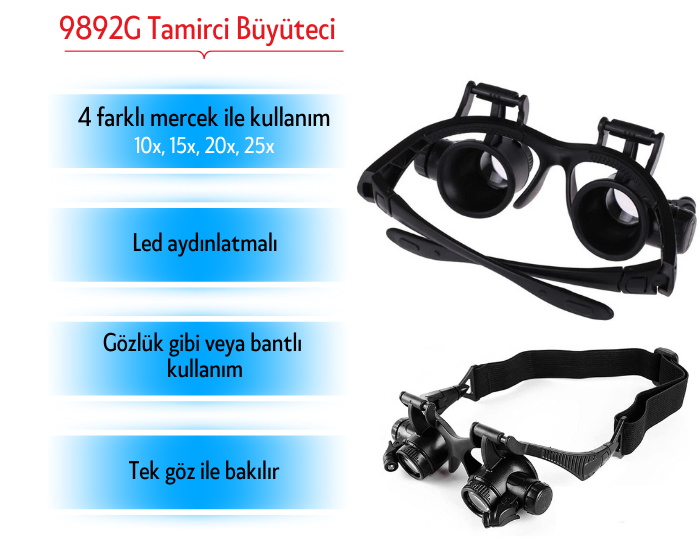 9892g büyüteç