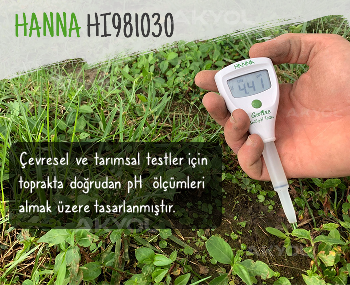 toprak ph ölçüm cihazı