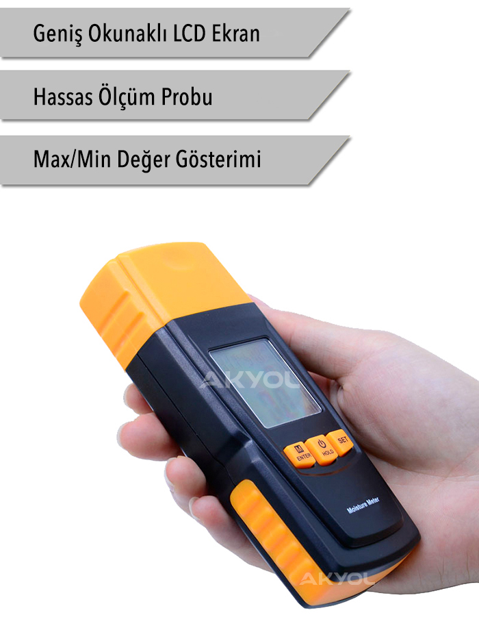 BGM 610 Ahşap Nem Ölçer