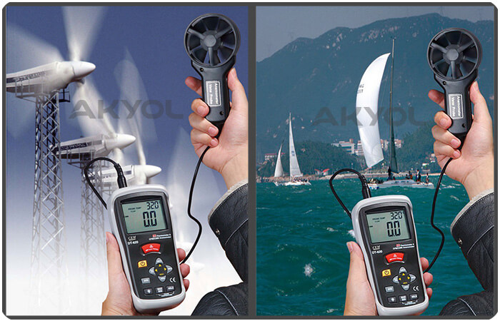 dt 620 infrared anemometre