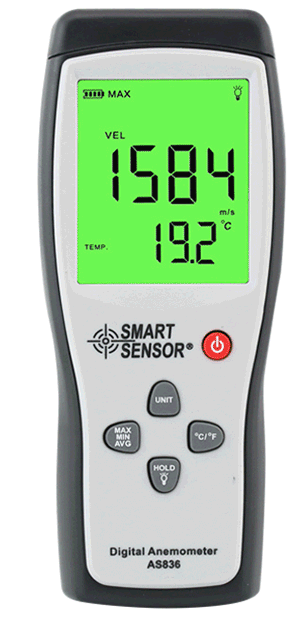 Smart-Sensor-as836-anemometre