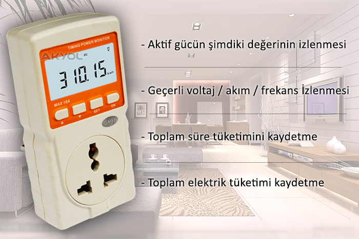 bgm8808 enerji ölçüm cihazı