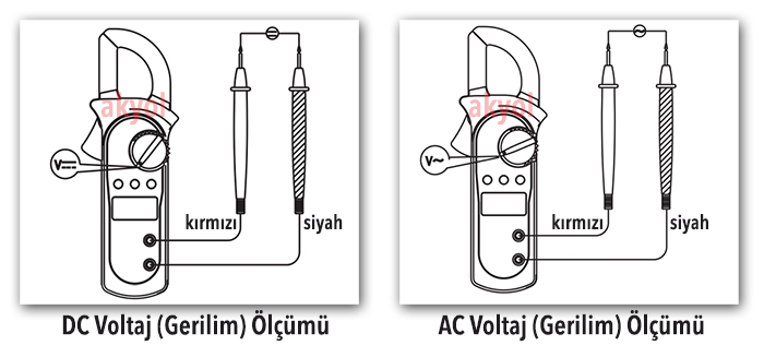 voltaj gerilim ölçer