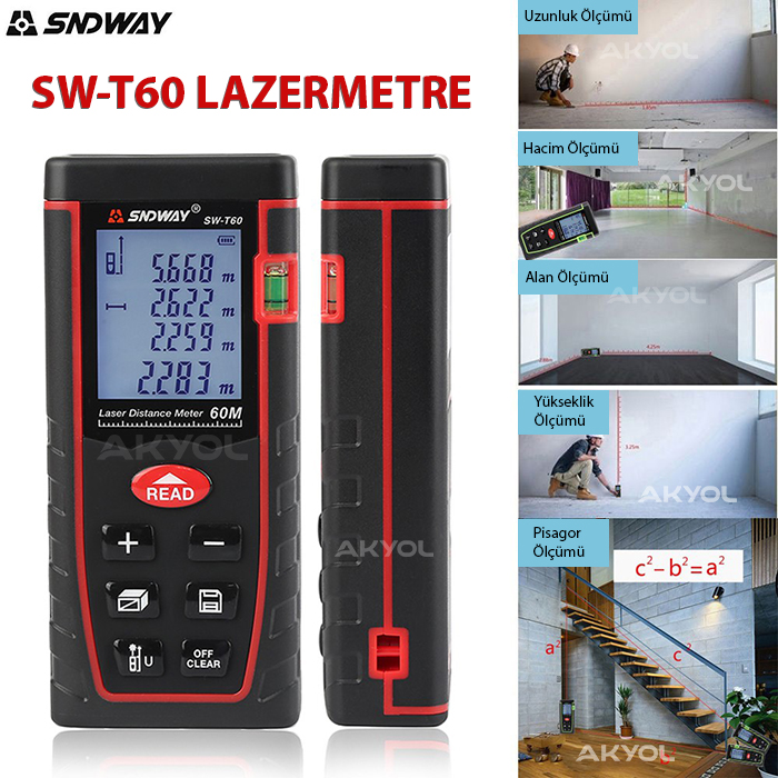 sw-t60 lazermetre