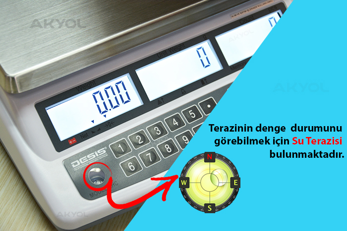 Desis AHC Serisi Sayıcı Terazi