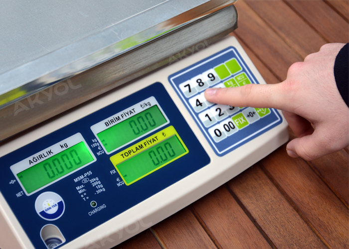 çukur kefeli market terazisi