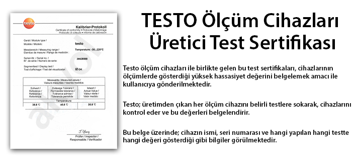 testo sertifika